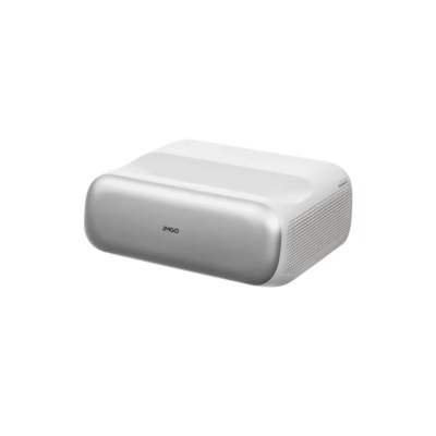 JMGO 02 Projector Ultra Short Throw Lens Triple Laser WiFi 5 Video Projectors 0.18:1 Ratio 1080p Beamer With 1500 ANSI Lumens